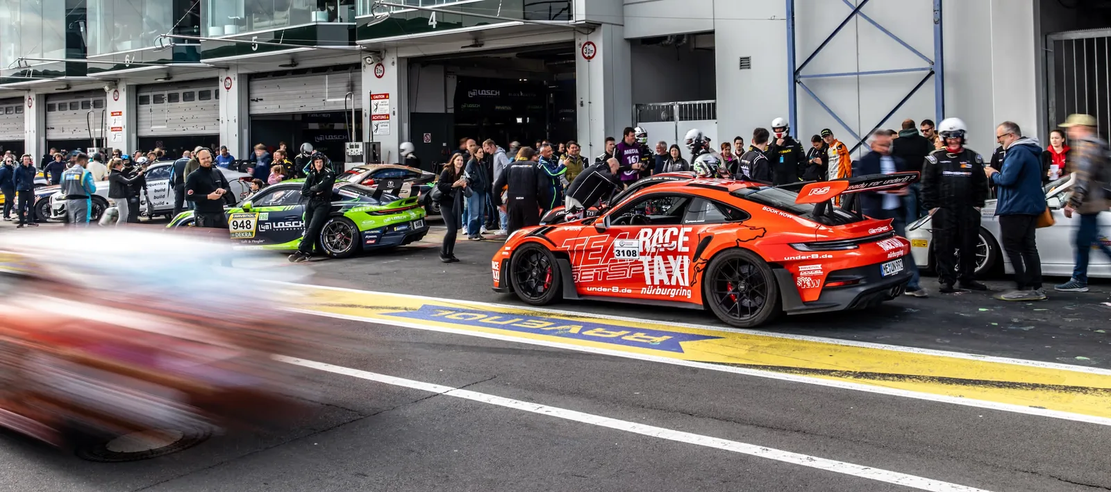 NLS race co-pilot (GT3 RS) — GetSpeed RaceTaxi
